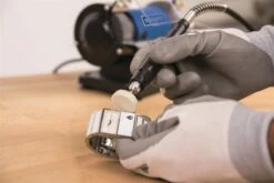 Scheppach HG34 Slijp- En Polijstmachine | 120 W | 0 - 9900 Tpm | 75 Mm [5903106901] -METABO Winkel Scheppach HG34 5903106901 ext 12