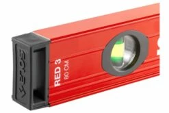 Sola Waterpas - RED 3 60 Waterpas | Kokerprofiel | 60 Cm | Aluminium | 3 Libellen [01214801 - Kokerprofiel] -METABO Winkel Sola Waterpas RED 3 60 01214801 Kokerprofiel ext 3