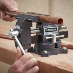 Stanley 1-83-065 Bankschroef | MaxSteel | Klemdiepte 85 Mm | Breedte 100 Mm [1-83-065 Bankschroef] -METABO Winkel Stanley handgereedschap 1 83 065 1 83 065 Bankschroef ext 4