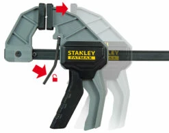 Stanley FatMax Eenhandsklem M Eenhandklem | FatMax | 150 Mm X Diepte 60 Mm | Per 2 [FMHT0-83232 - Per 2] -METABO Winkel Stanley handgereedschap FatMax Eenhandsklem M FMHT0 83233 ext 3 1