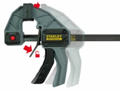 Stanley FatMax Eenhandklem L Eenhandklem | FatMax | Klemdiepte 78 Mm | Lengte 795 Mm [FMHT0-83237] -METABO Winkel Stanley handgereedschap FatMax eenhandklem L FMHT0 83234 ext 5