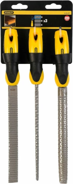 Stanley 0-22-477 Raspenset | Voor Hout| | 200 Mm | Bastaard | 3-Delig [0-22-477] -METABO Winkel Stanley handgereedschap Raspenset 200 mm 3 dlg 0 22 477 Bastaard ext 4