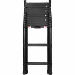 Telesteps 70741-521B Ladder | Rescue Line | Military | 13 Treden | 4.1 Mtr [Rescue Line - 4,1 Meter] -METABO Winkel Telesteps 70741 521B Rescue Line 41 meter ext 2