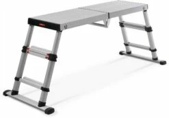 Telesteps 61209-501 Werk Platvorm | Telescopische Poten | Draaglast 150 Kg [Working Platform] -METABO Winkel Telesteps Working Platform 61209 101 Black Line ext 2