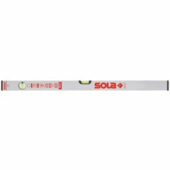 Sola 01110301 (2 Libellen) Waterpas | Aluminium | Blokwaterpas | Zilver | AV | 30 Cm [AV 30 Cm]